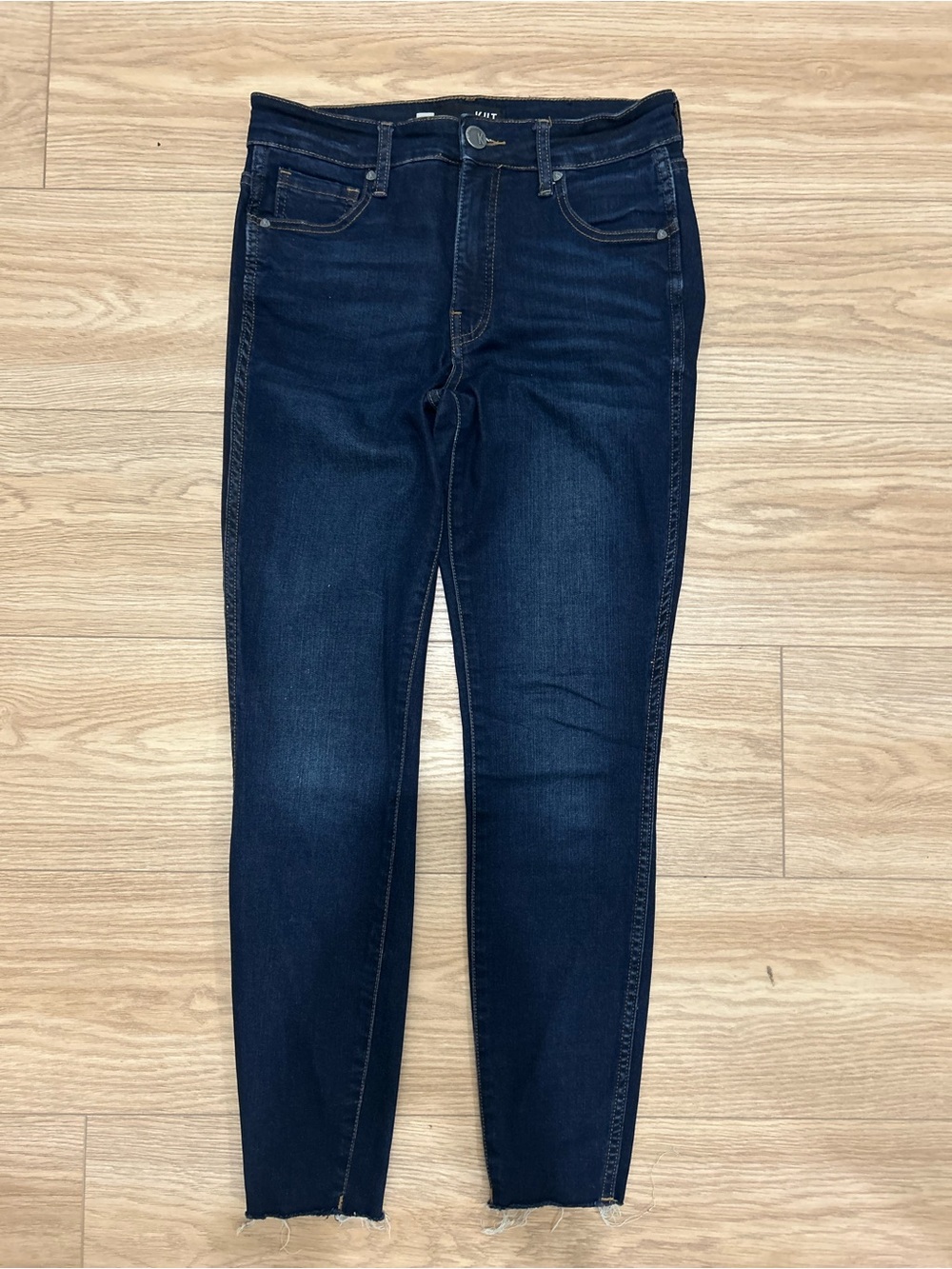 Kut from the Kloth CONNIE High Rise Indigo Skinny Jeans
